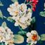 Kerida Dekoschal mit illustrativem botanischem Muster und künstlerischem Design in mehreren eleganten Farbvarianten erhältlich.