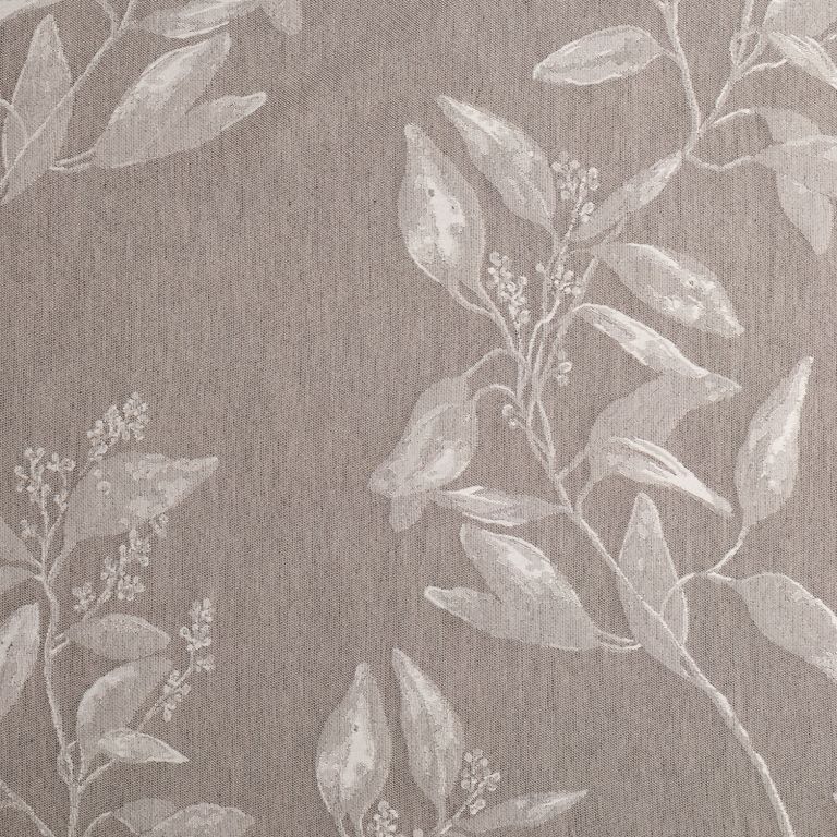 Duncan maßgefertigter Jacquard-Vorhang mit eleganten Blütenzweigen, matter Optik und beidseitig verwendbarem Design